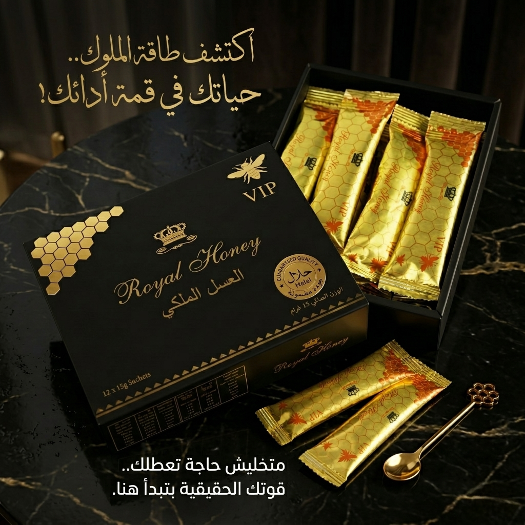 العسل الملكي VIP الماليزي الاصلي